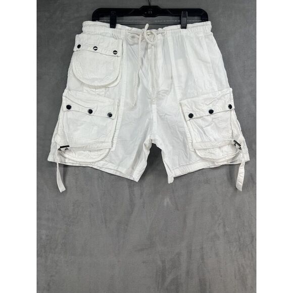 Free People Moon Bay Parachute Shorts Size Small Optic White - Picture 2 of 8